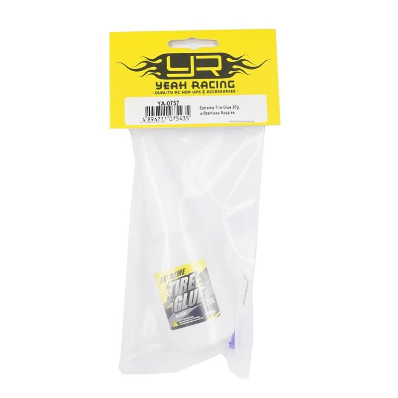 Yeah Racing Extreme Tire Glue 20G W/ Stainless Steel Nozzle