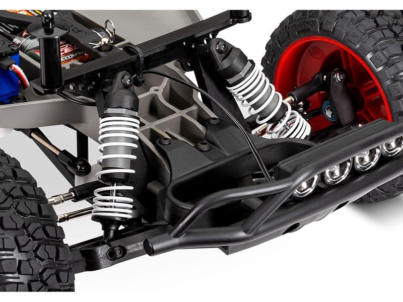 Traxxas Slash RTR 2WD Brushed with Battery and Charger - Red/ Blue with LED