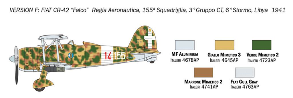 Italeri CR 42 Falco - Battle of Britain 80th Anniv