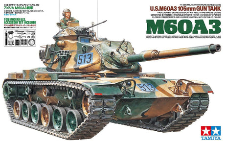 Tamiya 1/35 U.S. M60A3 105Mm Gun Tank