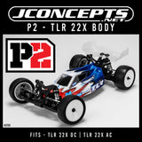 P2 - Tlr 22X Body W/ Carpet / Turf / Dirt Wing Lw