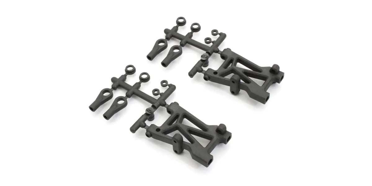Rear Suspension Arm Set Kyosho V-One R4 (R4/R4 Evo) Hard (2)