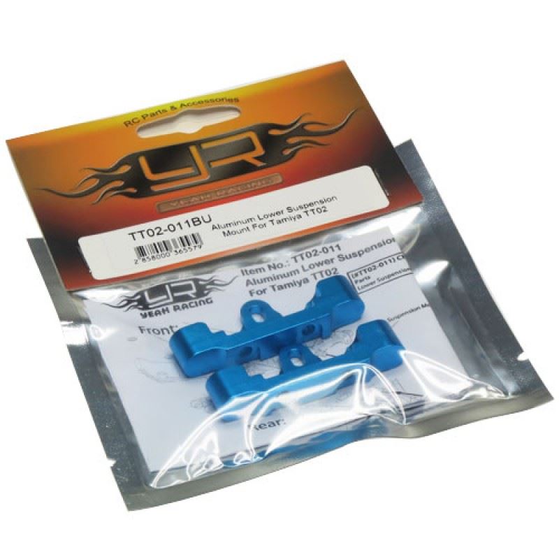 Yeah Racing Aluminum Lower Suspension Mount For Tamiya TT02