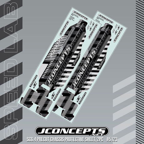 SC6.4 Precut Chassis Protective Sheet 2pc