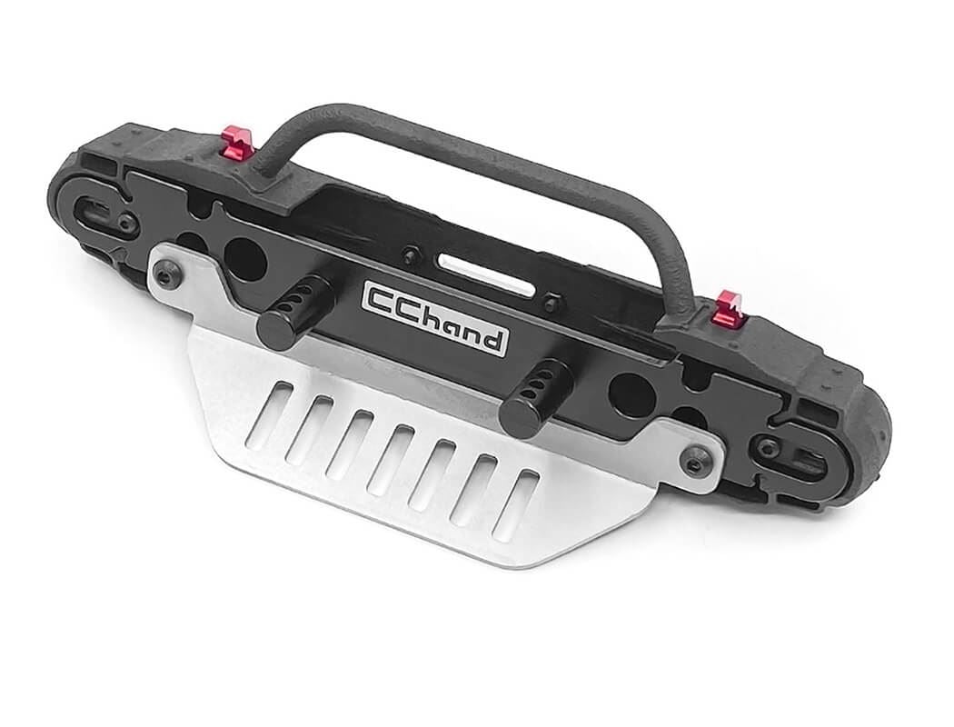 RC4WD OEM NARROW FRONT WINCH BUMPER W/ STEERING GUARD FOR AXIAL 1/10 SCX10 III JEEP (GLADIATOR/WRANG