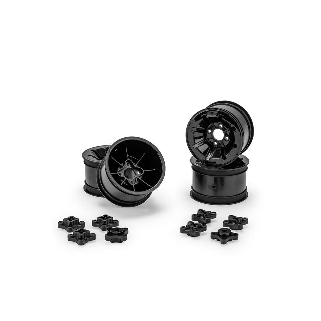 Pioneer - Rc10 2.2In Rear Wheel Black - 4Pc