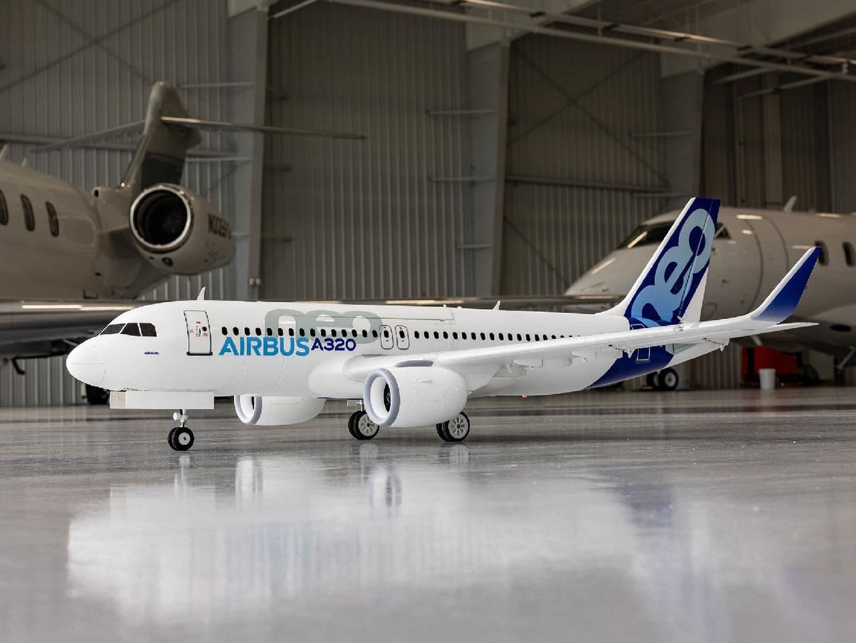 E Flite Airbus A320Neo Twin 64Mm Edf Bnf Basic W/As3X+ Safe