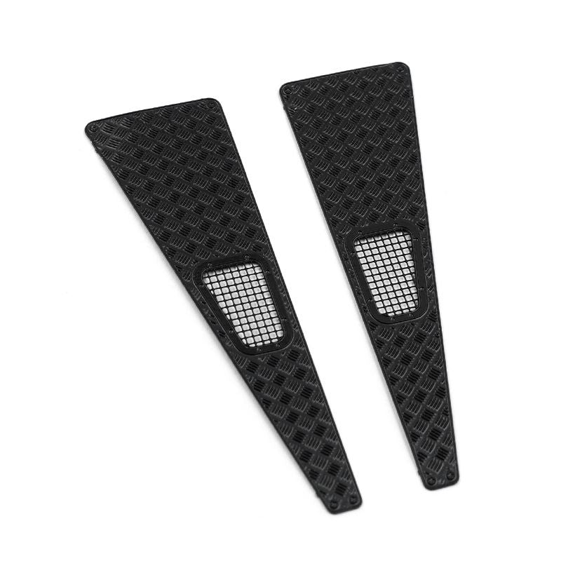 Yeah Racing Stainless Steel Front Hood Side Diamond Plate fits TRX-4M Defender
