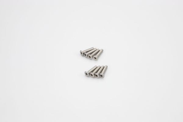 Titan Hex Flat Head Scerws M3X15Mm (8) Kyosho