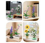 Cada Camellia Building Block Planter - 301 Pcs