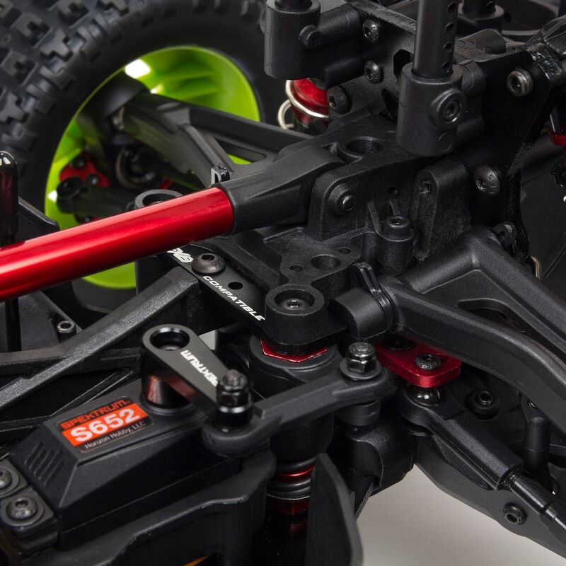 Arrma Mojave V2 6s 4WD BLX Red/Black Desert Truck with Spektrum Firma - ARA7604V2T2
