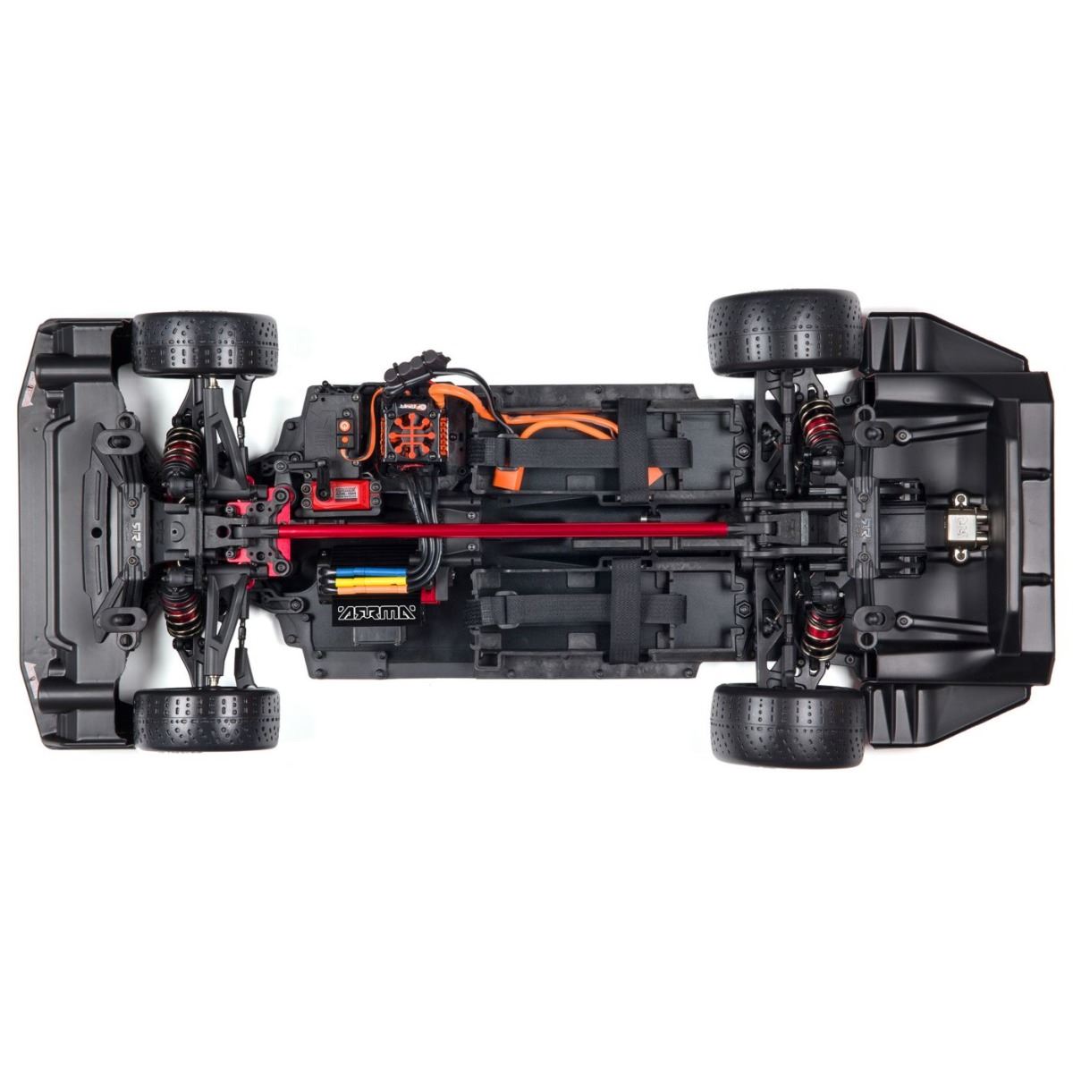 Arrma Felony 1/7 6S BLX Resto-mod Muscle Car Orange - ARA7617V2T2