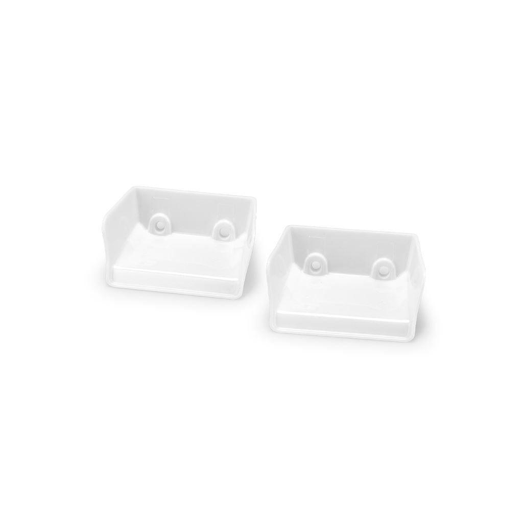 Nb48 2.2 / Eb48 2.2 Molded Front Wing White 2Pc