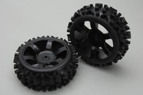 River Hobby Wheel & Tyre Assembly (2Pcs)