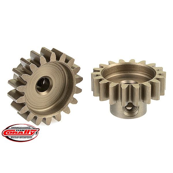 Corally 32 Dp Pinion Short Hardened Steel 18 Teeth Shaft Dia. 3.17mm