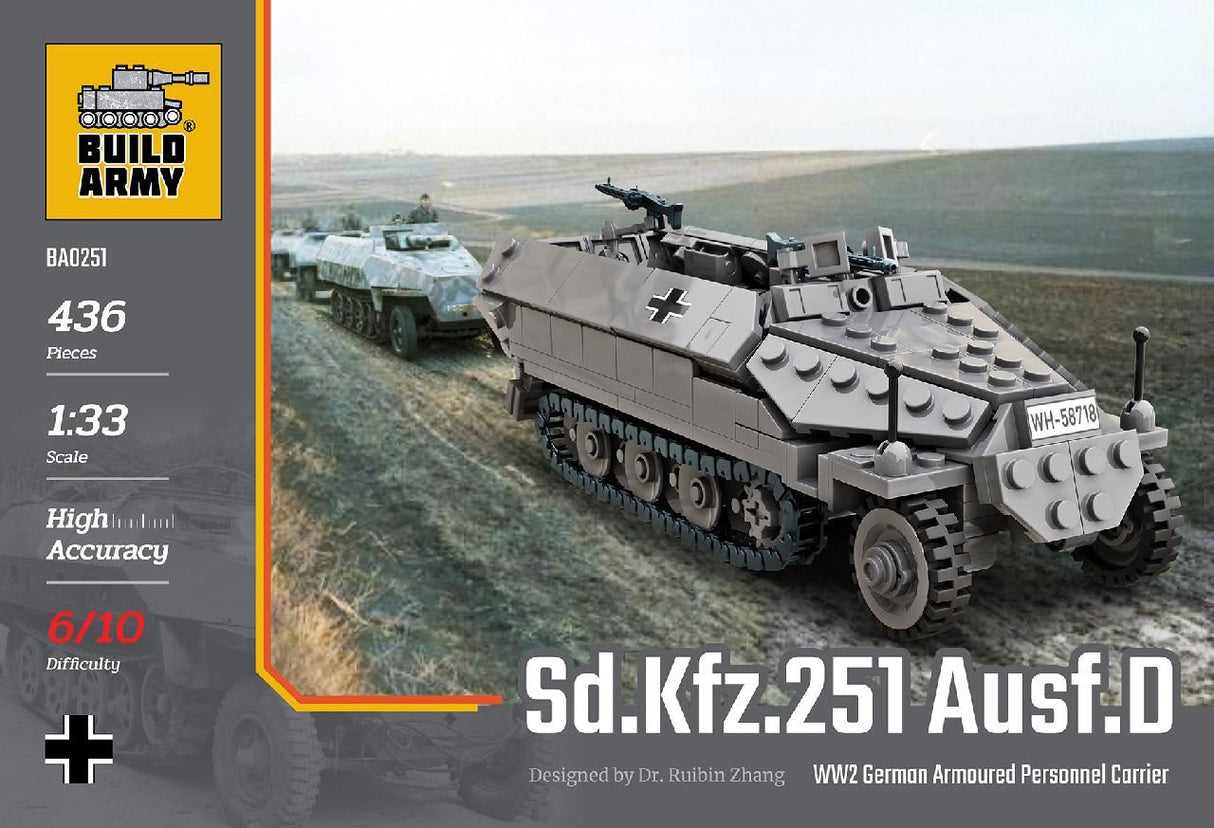 Build Army Sd. Kfz. 251 Ausf.D
