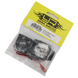 Yeah Racing Aluminum Motor Fan Mount Brace with YA-0180 Fan For Tamiya M08 Black