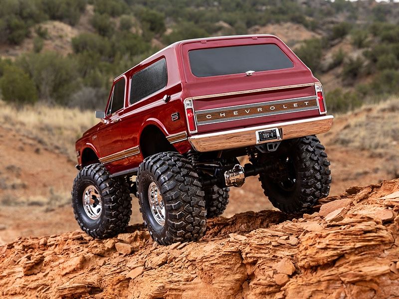 Traxxas TRX-4 1972 Chevrolet K5 Blazer High Trail Edition 1:10 4WD RTR - Red