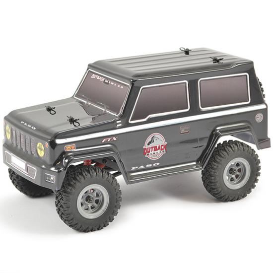 FTX Outback Mini 2.0 Paso 1 24 Ready-To-Run Black - FTX5508BK