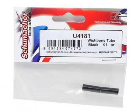 Schumacher Wishbone Tube Black - K1 pr