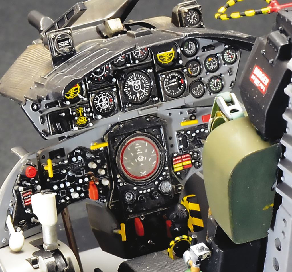 Italeri 1/12 F104G Cockpit