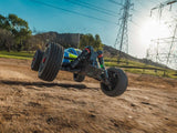 Arrma 1/8 Typhon Mega 665 4X4 Rtr Buggy Blue