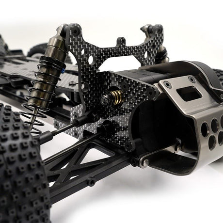 Yeah Racing Graphite Rear Chassis Brace Plate For Kyosho Optima Pro