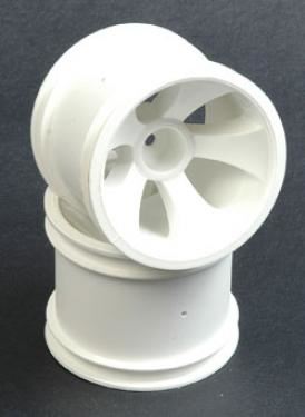 Schumacher White Wheel; 5 Spoke - Menace (pr)