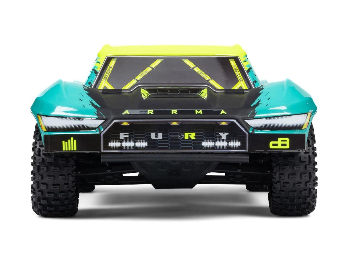 Arrma 1/10 Fury 223S Blx 4X2 Sct Rtr With Dsc Green