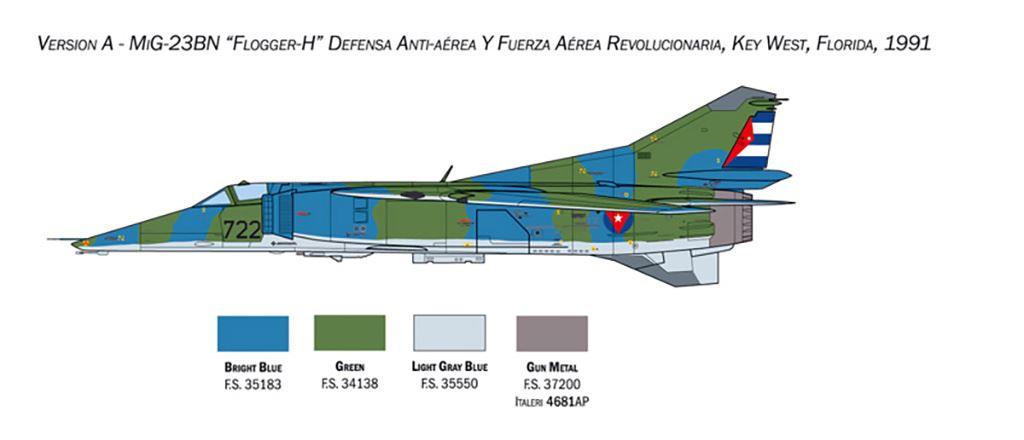 Italeri MiG-27 Flogger D