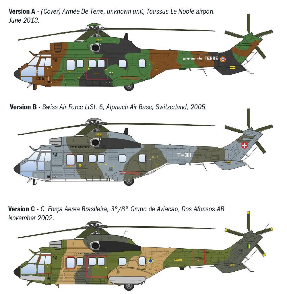 Italeri As332 Super Puma