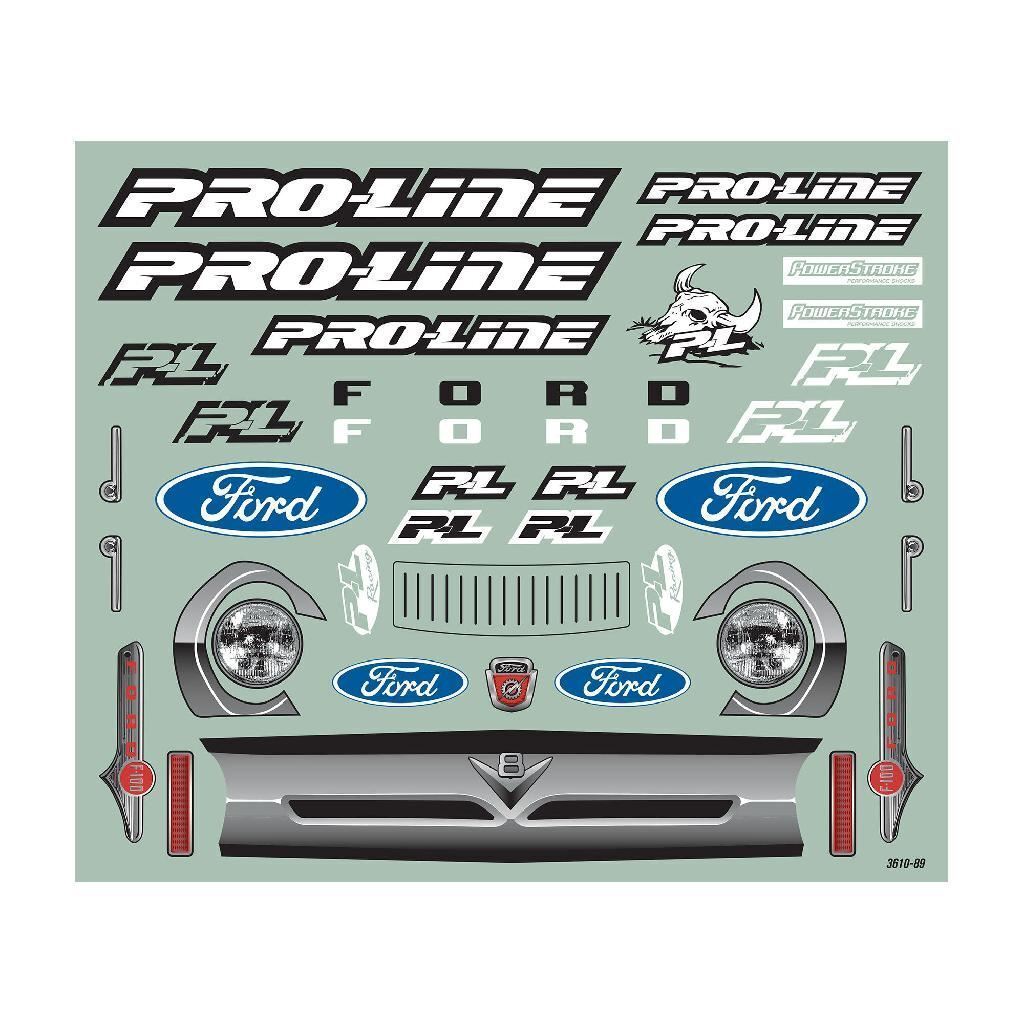 Proline 1/6 Pre-Cut 1956 Ford F-100 Clear Body For X-Maxx