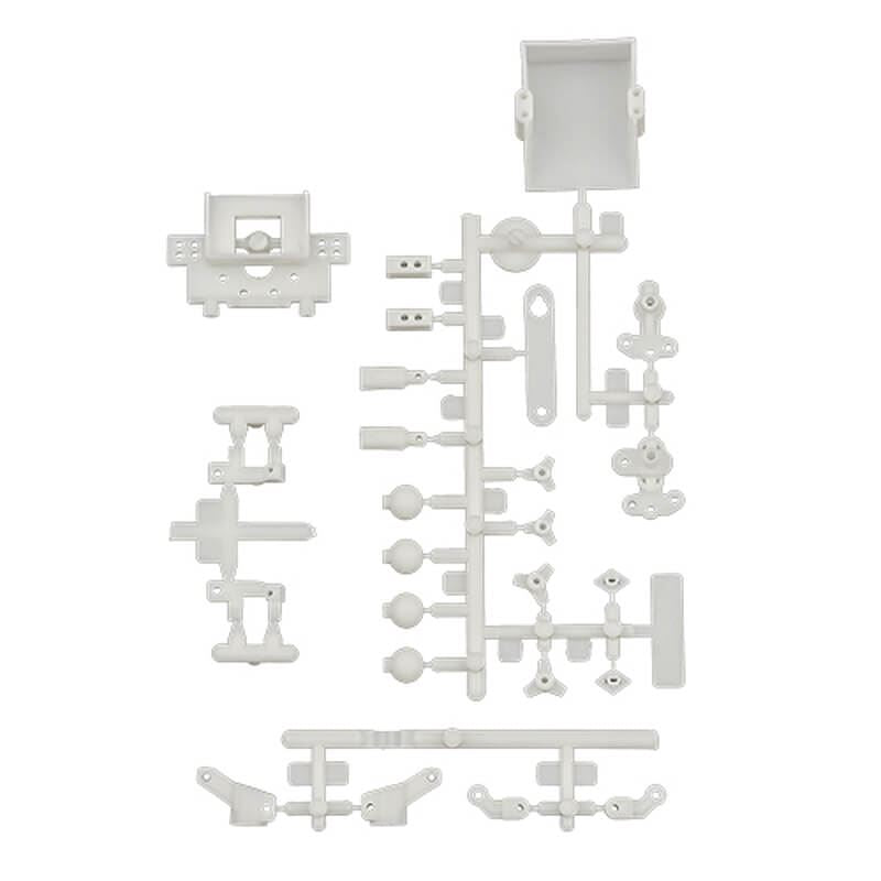 Associated Rc10 Model 24 Rear Bulkhead/Caster/Steering Block