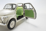 Kyosho 1:18 Fiat Nuova 500 Ivory Accessories Version