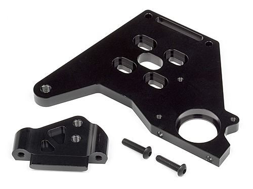 HPI Motor Mount Set (Black)