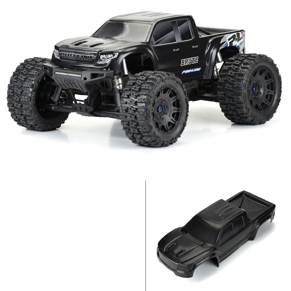 Pro 1/5 Pre-Cut Brute Bash Armor Black Body: X-Maxx