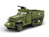 Build Army M3A1 Half-Track Apc