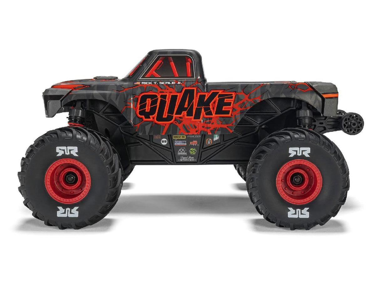 Arrma 1/16 Quake Grom 4X4 Rtr Monster Truck Red