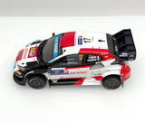 Belkits (P) 1/24 Toyota Gr Yaris Rally Guanajuato Mexico Winner 2023