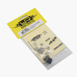 Yeah Racing 1/10 RC Rock Crawler Accessories Heavy Duty Four Bolt Lunette Ring Tow Hook Black