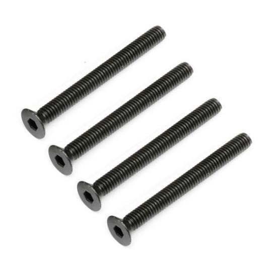 ARRMA Flt Head Hex Machine Screw 4x40mm 4x4 (4)