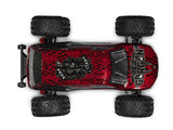 Arrma 1/10 Gorgon 223S 2Wd Rtr Monster Truck, Red/Black
