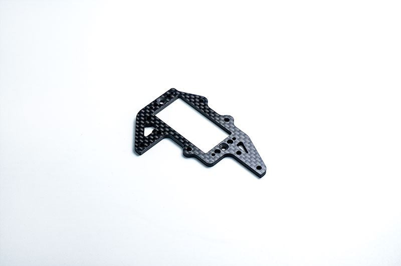 Koswork Carbon Graphite 3.0Mm Steering Servo Plate For Inferno Mp11