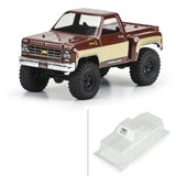 Proline 1/24 1978 Chevy K-10 Clear Body: Scx24