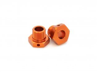 HPI 17mm Hex Hub Adaptor (Orange/2pcs)