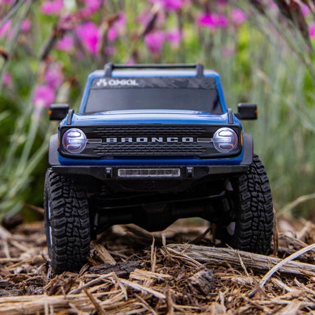 Axial 1/30 Scx30 Ford Bronco 4X4 Rtr Rock Crawler Blue