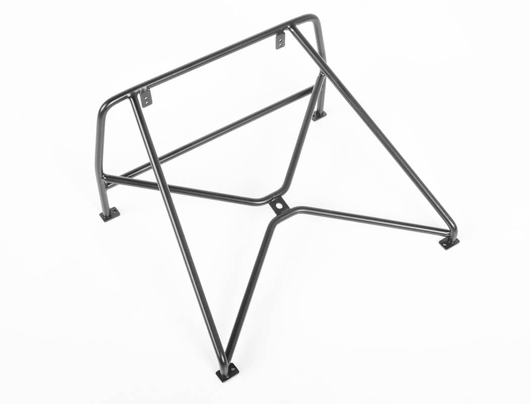 RC4WD ROLL BAR RACK W/SPARE MOUNT FOR RC4WD CHEVY BLAZER BODY (BLACK)