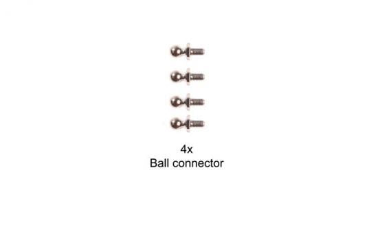 Tamiya 5mm Ball Connector (4Pcs)