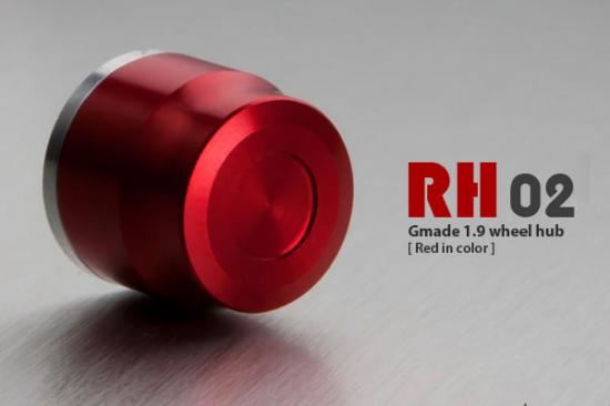 GMADE 1.9 RH02 WHEEL HUBS RED (4)