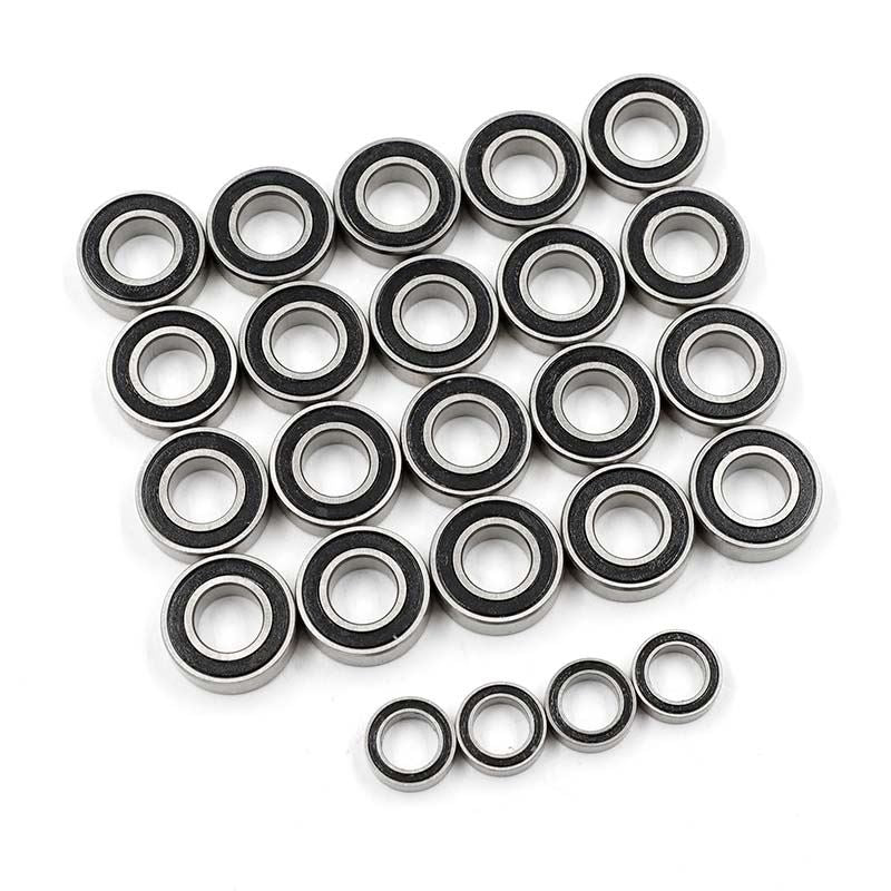 Yeah Racing Steel Bearing Set (24pcs) For Tamiya Super Clodbuster